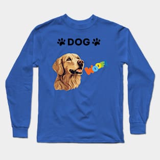 dog Woof Long Sleeve T-Shirt